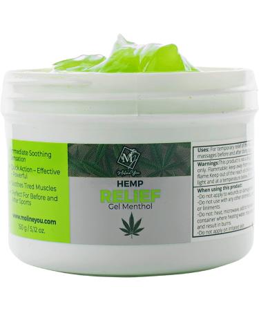 Moline You Natural Hemp Cream for Joint & Muscle Discomfort - Hemp Oil Extract, Arnica, Menthol - 5.12 Oz - Buy Online on GoSupps.com