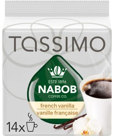Tassimo Nabob Latte Coffee Single Serve T-Discs 263g & Nabob French Vanilla Coffee Single Serve T-Discs 108g - Buy Online on GoSupps.com