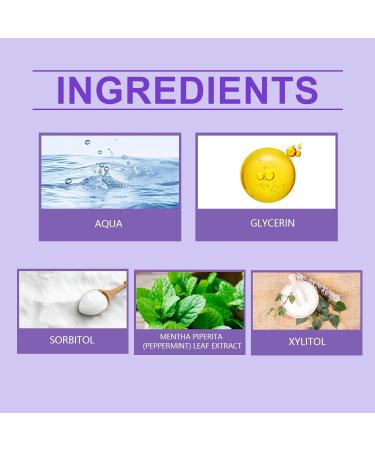 Purple Brightening Toothpaste Removes Surface Stains Whitens Teeth Protects Gums Freshens Breath Leaves a Lasting Fragrance and is Easy to Use(1pcs) - Buy Online on GoSupps.com