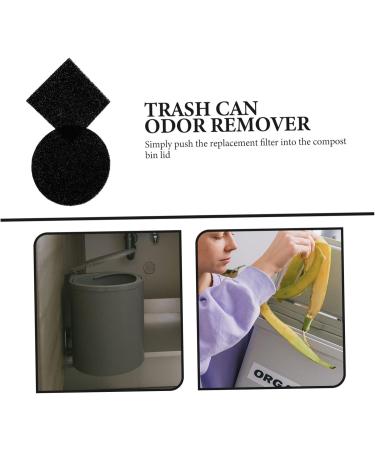 SESESFOUFU 8S Compost Box Filter Cotton - Indoor Composting Bucket with Deodorant Disc for Kitchen Use - Buy Online on GoSupps.com