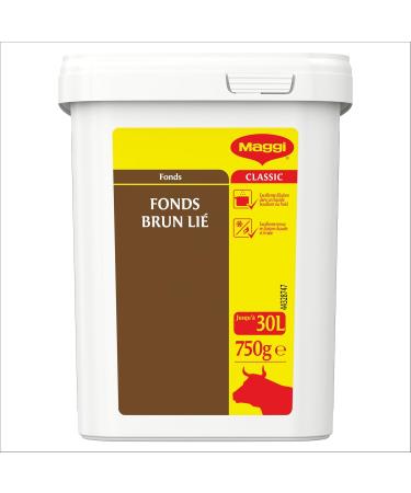 MAGGI Professional Dehydrated Brown Bonded Fund 750 g - Dehydrated Base - Sauce - Cooking Base - Box of 750 g for 15 L to 30 - Buy Online on GoSupps.com
