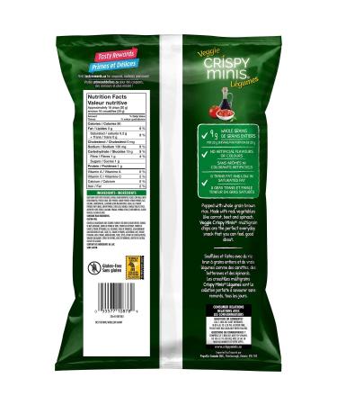 Quaker Crispy Minis Veggie Balsamic & Bruschetta Multigrain Chips 90g - Imported from Canada - Buy Online on GoSupps.com