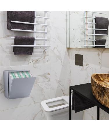 XUEZOIOY Bathroom Organizer - Gray Plastic Pad & Tampon Storage Container for Women | 24x20.3x12.5 cm | International Shipping - Buy Online on GoSupps.com