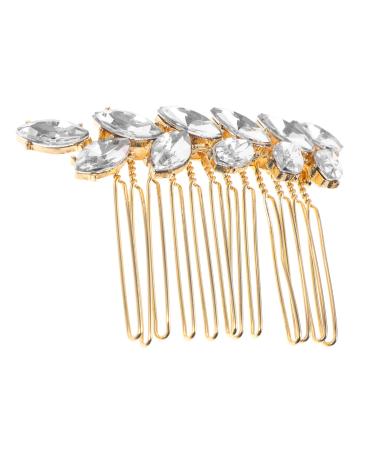 Mikinona Fashionable Diamond Hair Accessories Bridal Hair Clip Hair Comb Hair Accessories for Women Hair Accessory Decorative Hair Clip Sparkly Hair Accessories Bridal Hair Accessories