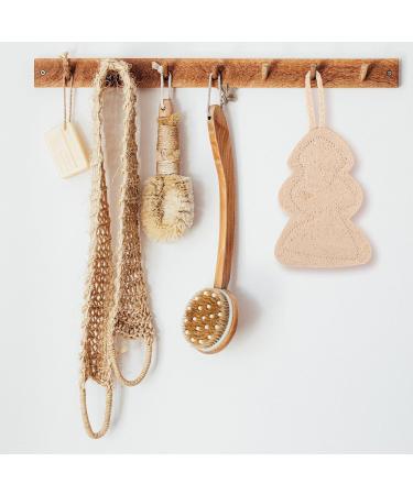 Buy NOLITOY Natural Loofah Exfoliating Sponge - Christmas Tree Shape Bath & Shower Scrubber for Exfoliation & Massage - International Shipping Available - Buy Online on GoSupps.com