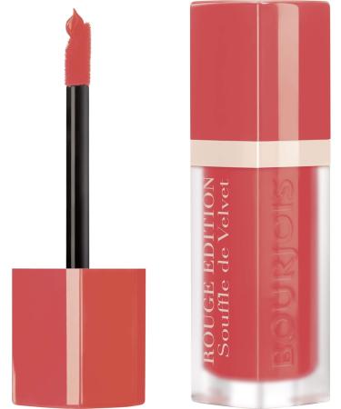 Bourjois Rouge Edition Souffle de Velvet Liquid Lipstick 1 Oranglique Pinks - 7.7ml - Buy Online on GoSupps.com