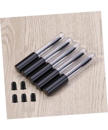 WOONEKY 5pcs Eyelash Cream Bottle Empty Mascara Tube Empty Eyelashes Bottle Eyelash Brush Tube Black - Buy Online on GoSupps.com