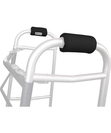 Crutcheze Walker Padded Hand Grip Covers - Made in USA | Moisture-Wicking & Washable | Orthopedic Accessories in Black - Buy Online on GoSupps.com