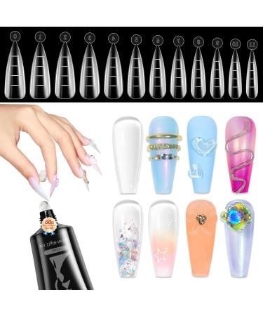 Supwee solid builder gel for nails 60g multifunctional clear sculpture angel not adhesive hand-poly extension gel for nail art manicure to make yourself at home bzsycj001-60g