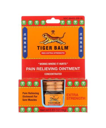 Tiger Balm Tiger Balm Red X-tra Strength 0.63 OZ