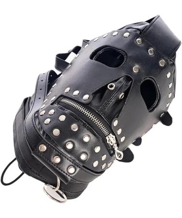 YEKIM Mask Male And Female Masks Role-Playing Couple Games Adjustable Masks Pu - Buy Online on GoSupps.com