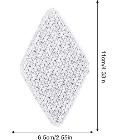 Foot Callus Remover Glass Callus Remover Glass Transparent Foot File Portable Reusable Callus Shaver User-friendly Foot File for Removing Dry Skin and Hard Skin Diamond - Buy Online on GoSupps.com
