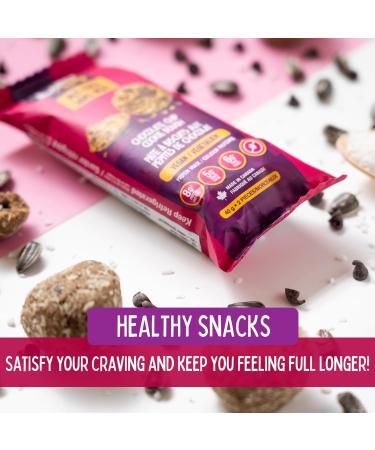 Amino Balls High Protein Balls Chocolate Chip Cookie Dough | 12pcs (3 Box) | Nut Free Plant Based Vegan Protein Snacks | Perfect for On-the-Go Energy and Satisfying Cravings without the Guilt Chocolate Chip Cookie Dough 3 Boxes (12 each) - Buy Online on GoSupps.com