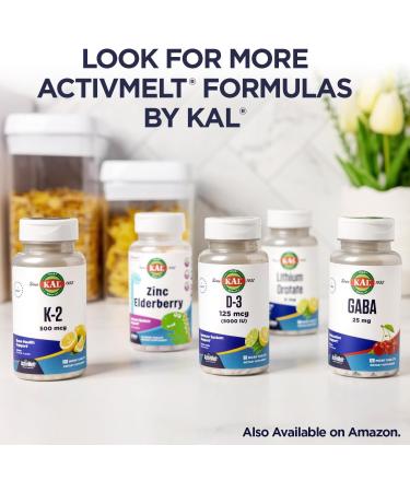 KAL Iron Plus C Instant Dissolve Supplement - Natural Apple Flavor | 90 Micro Tablets | Increased Absorption Iron Pills | GMP Certified | 60-Day Money Back Guarantee - Buy Online on GoSupps.com