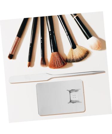 Lurrose 2 Sets Palette Stick Scraper - Essential Makeup Tool for Oil Eye Shadow & Foundation | Stainless Steel Makeup Artist Must-Haves - Buy Online on GoSupps.com