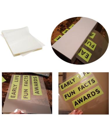 Immuson Thermal Laminating Pouches 8.9 x 11.4 5 Mil Thickness Crystal Clear Finish 100 Pack 5mil 100 packs - Buy Online on GoSupps.com