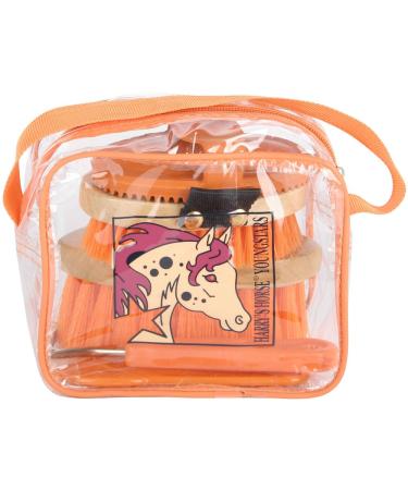 Harry's Horse Mini Grooming kit color: orange