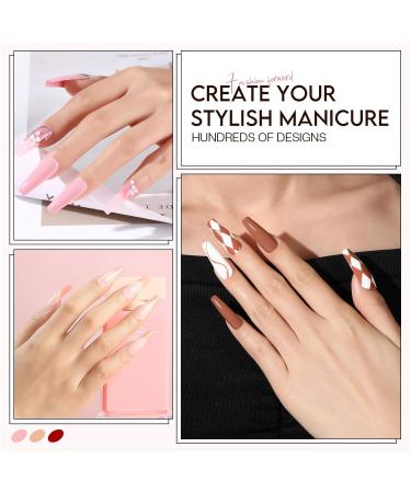 Morovan Acrylic Nail Kit for Beginners | Complete UV Lamp Gel Polish & Glitter Powder Set | Professional Acrylic Nail Supplies - Buy Online on GoSupps.com