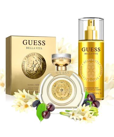 GUESS Bella Vita Fragrance Shimmer Mist 8.4 Fl Oz Fruity Floral Oriental 8.4 Fl Oz (Pack of 1) - Buy Online on GoSupps.com