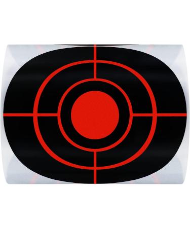 Hybsk 4 inch Red Splatter Target Stickers - Reactive Shooting Targets for BB Pellet Airsoft Guns - Buy Online on GoSupps.com