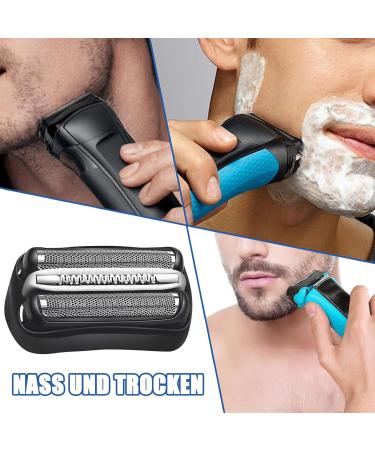 Braun Series 3 Compatible Replacement Heads & Accessories | Electric Shears & Cleaning Brush - Buy Online on GoSupps.com
