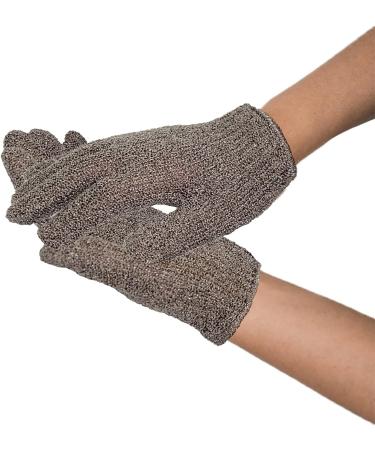 Bodylife Home 50 Pairs Exfoliating Bamboo Wash Gloves Bath Shower Gloves Grey - Buy Online on GoSupps.com