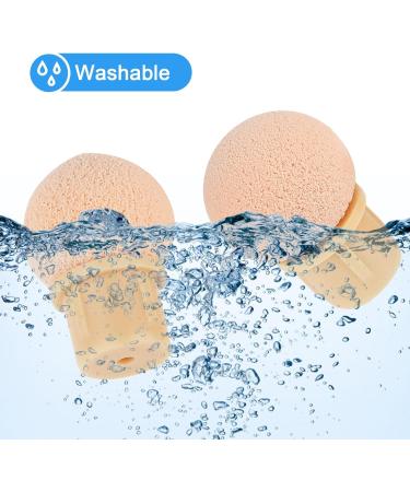 Nail Art Ombre Sponge Brush Applicator with 8 Washable Replacement Sponge Heads - Pink - Buy Online on GoSupps.com