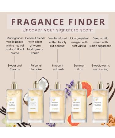Lavanila Vanilla Coconut Perfume for Women 0.32 oz Roller - Tropical Coconut Tahitian Tiare Flower & Warm Vanilla The Healthy Fragrance Clean and Natural - Buy Online on GoSupps.com