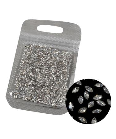 1440Pcs Flatback Rhinestones Nails Art For DIY Projects And Clothing Embellishments Crafts And Sewing Nails Art Decoration 02 horse eye