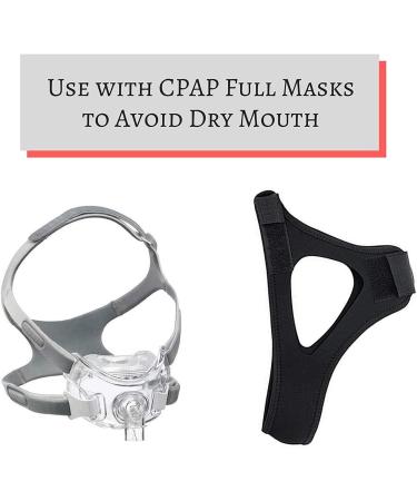 Adjustable Anti Snore Chin Strap for Men and Women - Stop Snoring with Sleep Aid Solution - Compatible with CPAP Users and Mouth Breathers - Use with Snore Eliminator Pro or Bruxism Mouthpiece - Buy Online on GoSupps.com