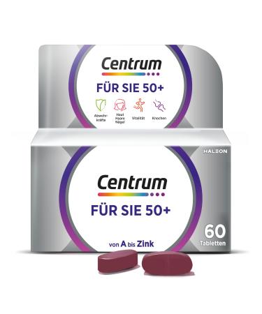 Center for you 50+ 60 hours - high -quality nutritional supplements especially for women from 50 for daily complete care with micronutrients - Buy Online on GoSupps.com