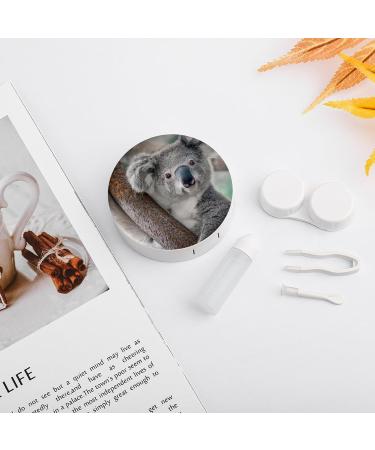 Buy Cute Koala Contact Lens Travel Kit - Portable Box with Mirror for Daily Use - International Shipping Available - Buy Online on GoSupps.com