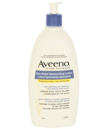 Aveeno Skin Relief Moisturizing Lotion 532ml - Soothes and Hydrates Dry Skin - Buy Online on GoSupps.com