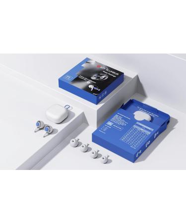 Sleep Ear Plugs - Noise Reduction 32 dB | Comfortable Ear Tips for Travel & Concerts | Galloway Blue - Buy Online on GoSupps.com