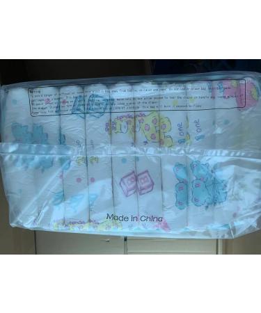 LittleForBig Printed Adult Brief Diapers for ABDL - Vintage Baby LL - 10 Pack (Blue) - Best Comfort & Discretion for Adult Baby Lovers - Buy Online on GoSupps.com