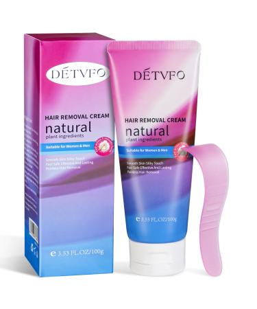 Pubic and Body Hair Removal Cream for Women and Men 3.53 FL OZ