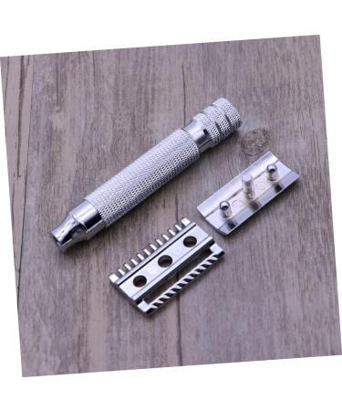 Shop Magiclulu 3-St Safe Rapid Bart Wood Razor - Stainless Steel Safety Razor with Wooden Holder | Smooth Shaving Experience Worldwide - Buy Online on GoSupps.com