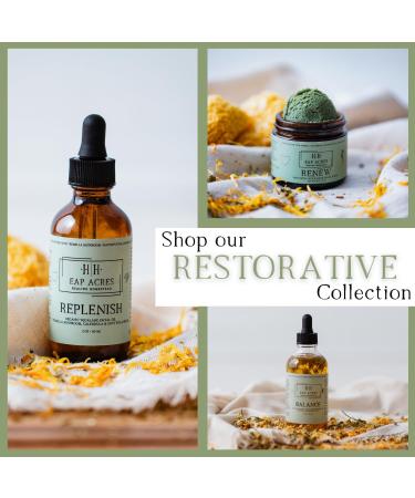 Organic Facial Oil for Dry Sensitive Mature skin Organic Squalane oil Infused with Organic Tremella Mushroom/Calendula/Gotu Kola Lightweight Hydrating Gentle Soothing Nourishing (REPLENISH) - Buy Online on GoSupps.com