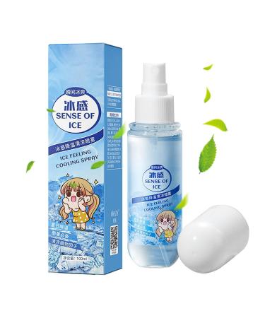 Cooling Summer Spray Refreshing Summer Cooling Spray Rapid Cooling Spray Soothing Calming Body Mist Cooling Agent Spray For Summer Cool Body Spray For Outdoor Hot Weather