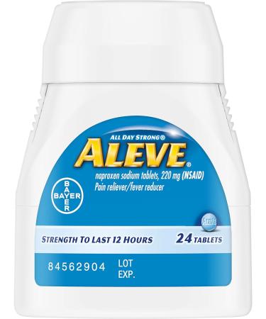 Aleve Caplets 24-Count x 2 - Fast Pain Relief Tablets - Buy Online on GoSupps.com