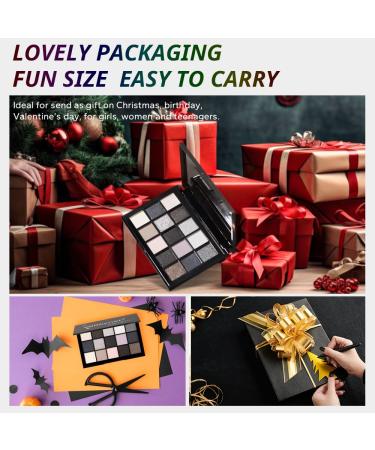 Smokey Black Eyeshadow Palette - 15 Matte & Pigmented Shades for Long-Lasting Eye Makeup | Perfect for Older Women - Buy Online on GoSupps.com