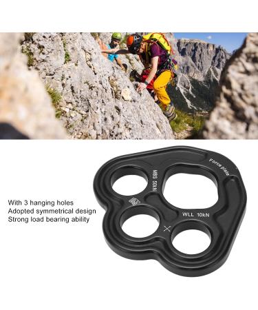 Paw Rigging Plate 3-Hole Aluminum Anchor Plate for Rock Climbing - 50KN Weight Bearing | Climbing Gear for Outdoor Adventures - Buy Online on GoSupps.com