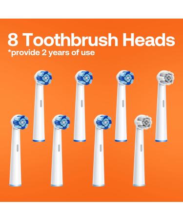 Bitvae R2 Rotating Electric Toothbrush for Adults - 8 Brush Heads, Travel Case, 5 Modes, Rechargeable & Fast Charging - Black - Buy Online on GoSupps.com