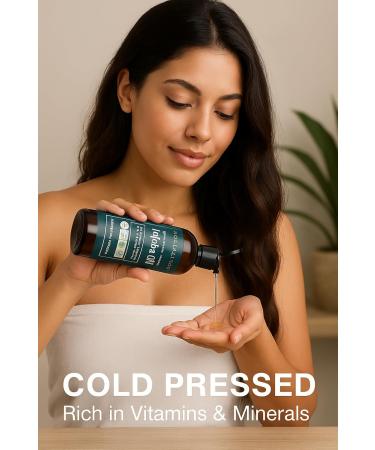 Organic Jojoba Oil for Skin Hair & Face (16oz) | 100% Pure Natural Cold Pressed | Organic for Skin Hair Face 100% Pure Natural 16 Fl Oz (Pack of 1) - Buy Online on GoSupps.com