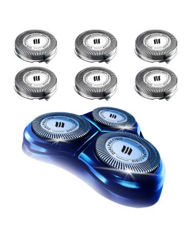 HQ8 Replacement Heads for Philips Norelco Aquatec Shavers, Razor Blades for PT720 AT880 AT810 Heads, HQ8 Blades, 6-Pack 6 Count (Pack of 1)