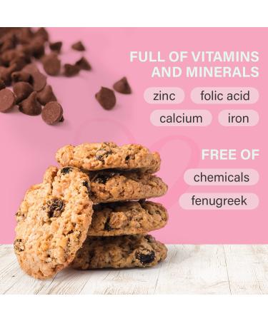COOKIES  THEN MILK Quick Boost Lactation Cookies Mix with Oats  Pumping & Breastfeeding Supplement Support for Breast Milk Supply  Lactation Support Cookie Mix  Chocolate Chip Flavor - Buy Online on GoSupps.com