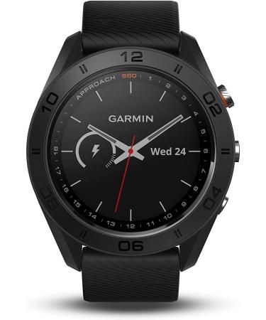Garmin Approach S60 Premium GPS Golf Watch - Full Color CourseView Mapping - Black Silicone Band - Buy Online on GoSupps.com