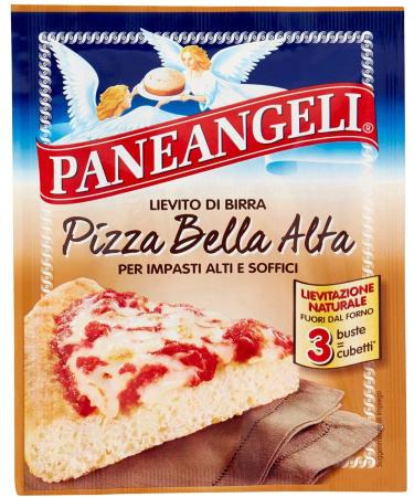 6x Paneangeli Pizza Natural Yeast Thick Pizza Base Mix 27g (3x9g)