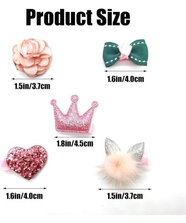 Buy Hayaww 5 PCs Dog Hairpins & Clips - Pink Pet Accessories for Small Dogs & Cats - Buy Online on GoSupps.com