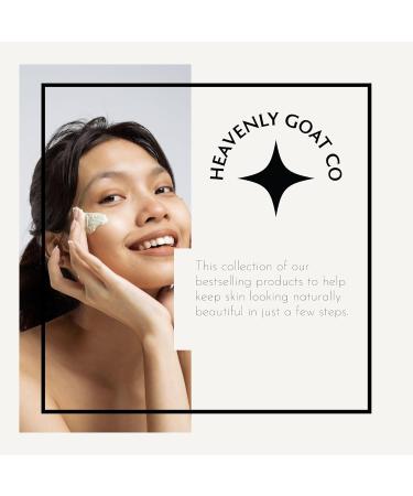 LuxeJoie Heavenly Goat PM Moisturizer - Goat Milk Night Cream 1.69 oz | Microbiome Skincare with Prebiotics & Probiotics - Buy Online on GoSupps.com